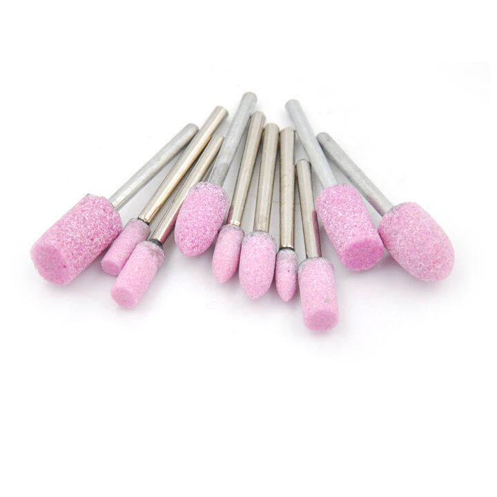 fuyu-10x-pink-abrasive-ติดตั้งเครื่องมือหมุนหิน