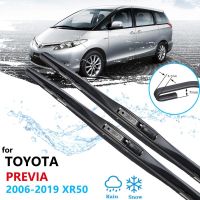 ✟✔ Car Wiper Blade for Toyota Previa 50 2006 2019 XR50 Estima Tarago Windscreen Windshield Wipers Car Accessories 2007 2008 2018