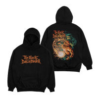 เสื้อกันหนาว มีฮู้ด ผ้าฝ้าย แต่งซิป ลาย Distro The Black Dahlia Murder คุณภาพพรีเมี่ยม สําหรับผู้ชาย ไซซ์ M L XL XXL XXXL