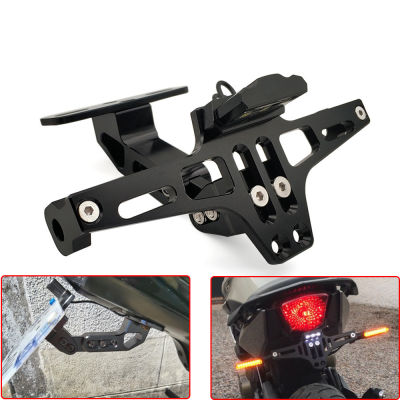 Motorcycle Rear License Plate Mount Holder and Signal Lamp For Honda MSX 125 CB650R CB125R XADV X ADV 750 X11 ST1300 Accessories