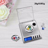 yieyri New 0.001-20g 0.001X20g Mini Digital Pocket Jewelry Diamond Weight Scale Digital Electronic Portable Balance Weight