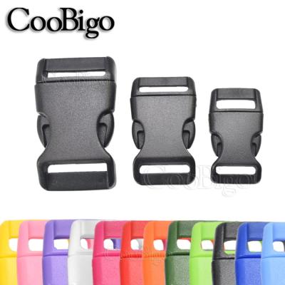 15mm 20mm 25mm Plastic Quick Side Release Buckle Clasp Fastener Clip for DIY Bag Strap Dog Collar Craft Sewing Accessories 10pcs Cable Management