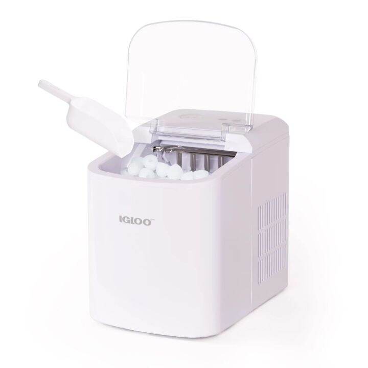 Igloo IGLICEB26WH 26Pound Automatic Portable Countertop Ice Maker