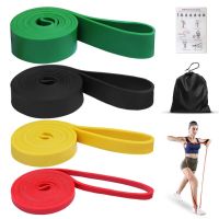 Heavy latex resistance band sports elastic band for sports strength pull up auxiliary band exercise pilates fitness