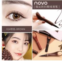 อายไลน์เนอร์ กันน้ำ Novo Dexterous Fingertip Eyeliner หัวแปรงเรียวเล็กสุดๆ**ของแท้ พร้อมส่ง