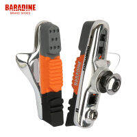 1คู่ Baradine จักรยานผ้าเบรค MTB จักรยานถนน V-เบรก C-Clamp แผ่นที่มีเปลี่ยนรองเท้าแผ่นยางบล็อกทุกสภาพอากาศใช้