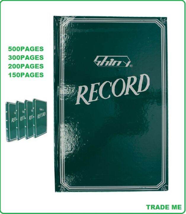 RECORD BOOK SHINY Brand sold per peice Lazada PH