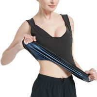 FINETOO M-L Women Sauna Shaper Vest Thermo Sweat Tank Tops Body Shapewear Slimming Vest Waist Trainer Corset Gym Fitness Shirt Workout Suits