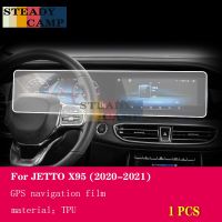 ซ่อมฟิล์มอุปกรณ์เสริมซ่อมป้องกันแผ่นฟิล์มกันรอย TPU ใสคอนโซลกลางรถ2020-2022 X90 Jetour สำหรับ