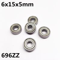 ✾ 10 sztuk 696ZZ R-1560ZZ 6x15x5mm łożysko kulkowe zwykłe miniaturowe łożyska wysokiej jakości wysokiej prędkości zaawansowane 696Z