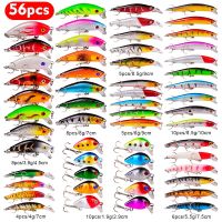 hot！【DT】 1Set  Almighty Mixed Fishing Bait Set Wobbler Crankbaits Swimbait Hard Baits Spiners Carp Tackle