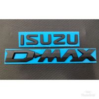 โลโก้ isuzu dmax 2020 สีดำด้าน ชุด 2 ชิ้น