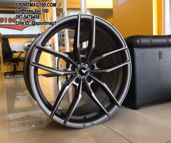 แม็กซ์ใหม่-vorsteiner-f105-สีเทา-สเปค-ล้อหน้า-8-5-ล้อหลัง-9-5-ขอบ-20นิ้ว-5รู114-112-offset40