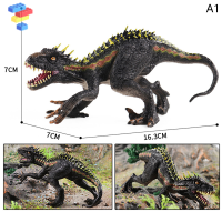 Dcapoknk 1PC Jurassic ไดโนเสาร์ Tyrannosaurus Rex VelociRaptor Spinosaurus ตัวเลขการกระทำ