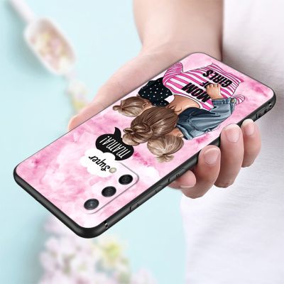 Mobile Case For OPPO A74 4G A95 F19 F19S 4G Case Back Phone Cover Protective Soft Silicone Black Tpu Cat Tiger