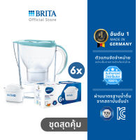 เหยือกกรองน้ำ BRITA รุ่น Marella COOL 2.4L สี Pastel Blue + (ไส้กรอง Pack 6)