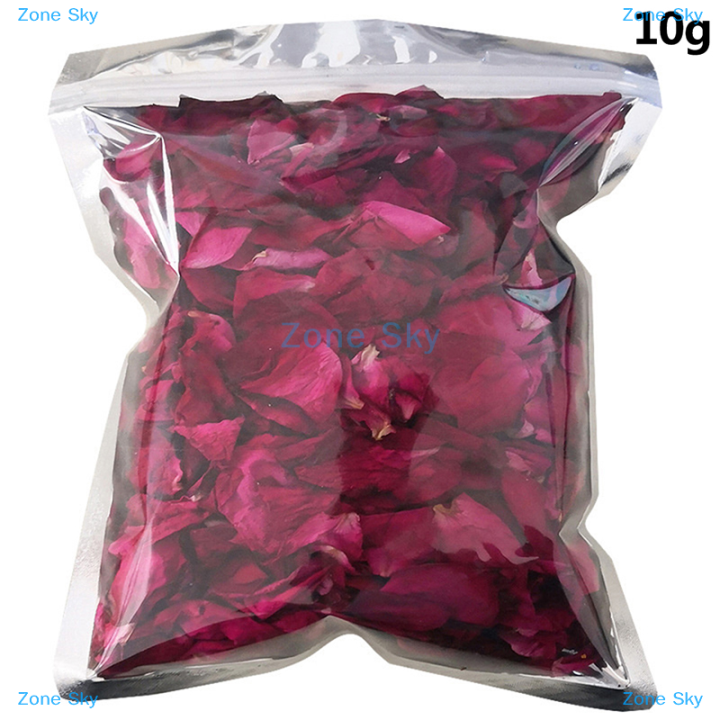 Zone Sky New Romantic Natural Dried Rose Petals Bath Dry Flower Petal