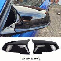 Rearview Mirror Cover Side Wing Rear View Mirror Case Cover Glossy Black For BMW serie 1 2 3 4 F20 F21 F22 F30 F32 F36 X1 F87 M3