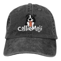 Border Collie,dog Baseball Cap cowboy hat Peaked cap Cowboy Bebop Hats Men and women hats