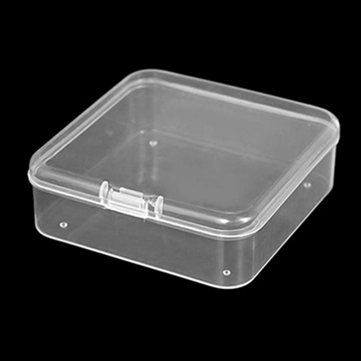 กล่องใสขนาดเล็ก-กล่องใส่เครื่องประดับพลาสติกใสกล่องเก็บของสำหรับต่างหูลูกปัด