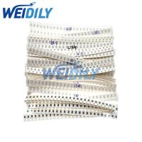 1250PCS 50 Value 1206 SMD Resistor Kit 0R~10MR NEW AND ORIGINAL Chip Resistance Assorted Set WATTY Electronics