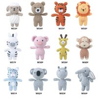 Skin-Friendly Stuffed Animal  Knit Multiple Type Girls Sleeping Cartoon Handmade Toy  Children Birthday Gift