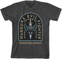 Bioworld Dungeons &amp; Dragons Warduke Sword Logo Boys Charcoal Heather T-Shirt