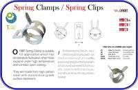 Pack: 200 Pcs-Spring Clip ORBIT  สปริงคลิปส์ออบิท