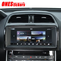 For Jaguar XE XEL X760 F-Pace f pace X761 2015-2020 Car Accessories Interior Central Control Navigation Screen Frame Trim Cover