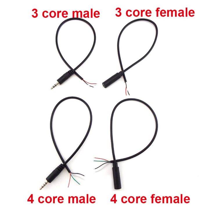 5-types-wire-micro-usb-2-0-type-c-aux-mono-connector-power-supply-extension-cable-charger-male-to-female-2-pin-4-pin-data-line-electrical-connectors