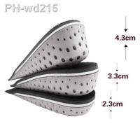 women men Unisex Insole Heel Lift Shoes Pad Cushion Elevator Taller Height Increase