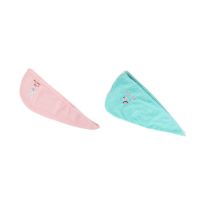 【CC】 1PC Microfiber Hair Dry Drying Soft Woman Man Shower Turban Wrap Bathing Hat