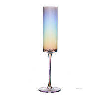 150-260ml criativo arco-íris cor goblet família bar festival casamento champanhe degustação copo moda drinkware