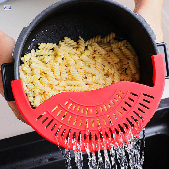 PDD Pressure Cooker Inner Pot Drainer Clip-On Kitchen Food Strainer for ...