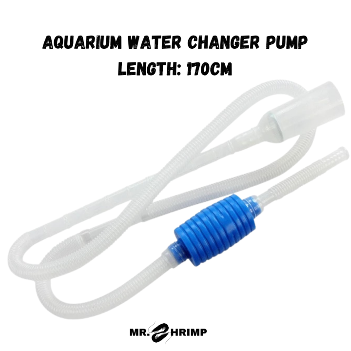 Aquarium Water Changer Pump Hand Pump Vacuum Cleaner Fish Tank Shrimp