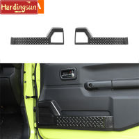 สติกเกอร์รถ Hardingsun JB74สำหรับ Suzuki Jimny 2019 + อุปกรณ์เก็บของตกแต่งภายในประตูรถอุปกรณ์เสริมฝาครอบสำหรับ Suzuki Jimny 2019 + (คาร์บอนไฟเบอร์)