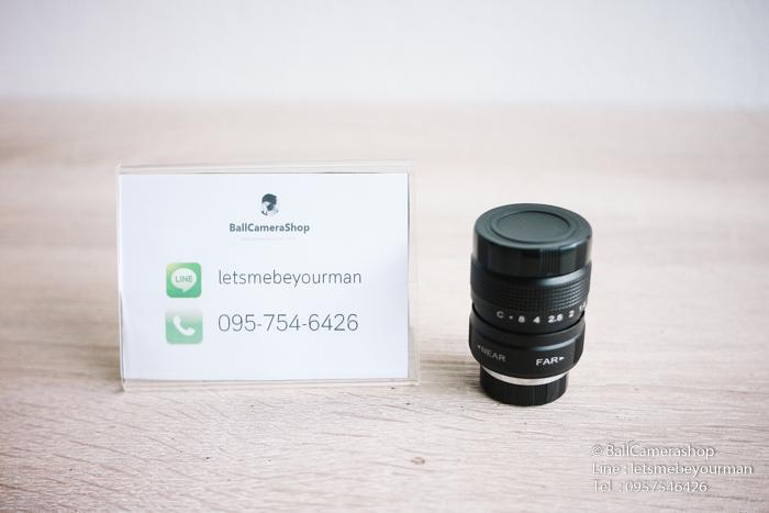 ขายเลนส์มือหมุน-ซีซีทีวี-ฟูเจี้ยน-25mm-f1-4-สำหรับใส่กล้อง-mirrorless-ได้ทุกตัว-ราคาไม่รวม-adapter