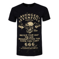 Avenged Sevenfold Official Seize The Day Band New Black T-Shirt