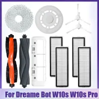 For Dreame Bot W10s W10s Pro W20 Robot Vacuum Cleaner Roller Brush Cover Hepa Filter Mop Cloth Stent Side Brush Accessories Vacuum Cleaners Accessorie