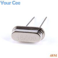 10pcs Mini Crystal Oscillator Passive Quartz Resonator HC 49S 48.000MHZ 48.000M 48M 48MHZ 48 MHZ Good Quality