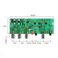 DX-338A ปรี-แอมป์ โทน คอนโทรล สเตอริโอ มีโวลุ่ม ปรับทุ้ม-แหลม ปุ่ม ลาวด์เนส Loudness Bass Treble Tone Control Pre Amplifier เป็นภาคต้นทุก Player CD  DVD Phono Microphone