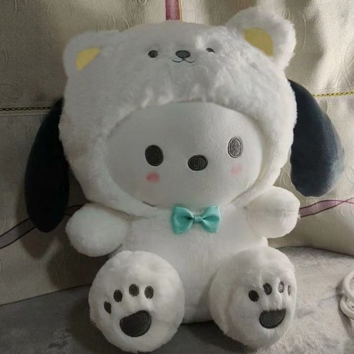 sanrio-plushies-hello-kitty-cinnamonroll-kuromi-pochacco-ตุ๊กตาผ้ากำมะหยี่ตุ๊กตาหมีน่ารักของเล่นของขวัญวันเกิดสำหรับเด็ก