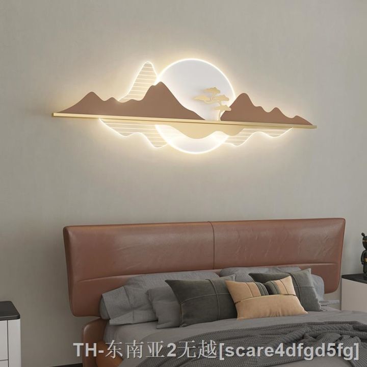 hyfvbujh-minimalist-room-sofa-background-wall-lamp-bedroom-bedside-personality-mural-lamps
