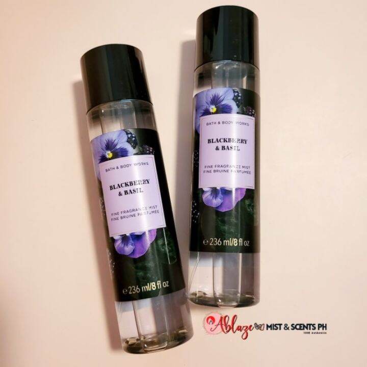 Blackberry Basil Fragrance Body Mist by Bath Body Works Lazada PH