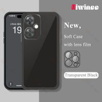 NIWINEE เคสโทรศัพท์โปร่งใสป้องกันกล้องสำหรับ OnePlus Nord CE 3 Lite 5G เคสกันกระแทกมือถือฝาหลังแบบใสนิ่ม