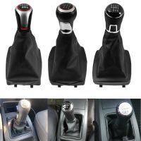 【cw】 Gear Shift Knob Lever Shifter PU Leather Gaitor Boot For Volkswagen VW Polo 9N 9N2 GTI 2002 2003 2004 2005 2006 2007 2008 2009