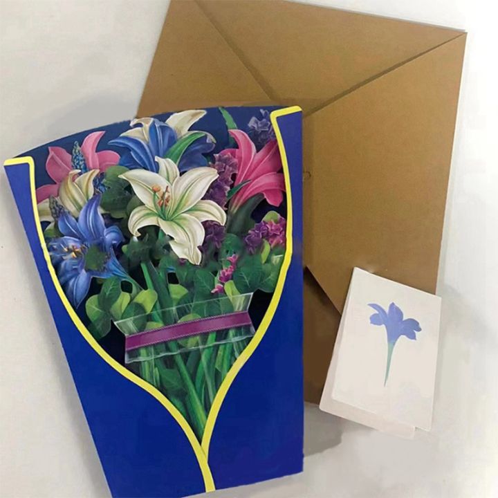 pop-up-cards-life-sized-forever-flower-bouquet-3d-popup-greeting-cards-with-note-card-and-envelope