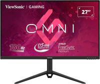 ViewSonic VX2728J 27 Inch Gaming Monitor 180hz 0.5ms 1080p Fast IPS with FreeSync Premium, Advanced Hight Adjustment Ergonomics Stand, HDMI, DisplayPort, Black - 3 Yrs Warranty