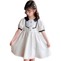 Summer Dress Girl Patchwork Dress For Girl Casual Style Children Dress Teenage Costumes For Girls