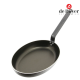 de Buyer 8481.36 Oval Frypan Choc 5 Rest IND 36cm/กระทะ